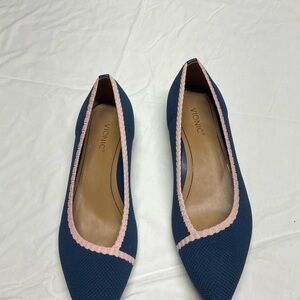 Vionic Women's Blue and Pink Flats